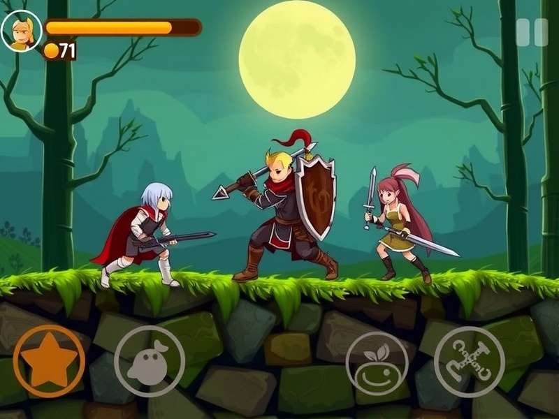 Combat in Hasty Ginger Knight Hasty Ginger Knight Combat Scene